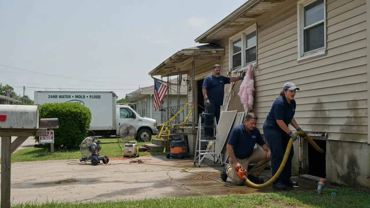 Water Damage Repair in Sherman, IL near me